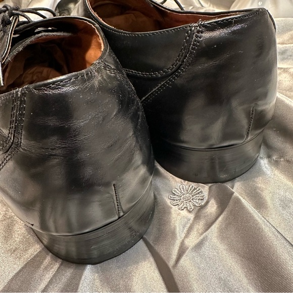 ?VINTAGE GIORGIO BRUTINI • Blocked Black Men\'s Leather Dress Shoes • Y2K Ready! main image 13